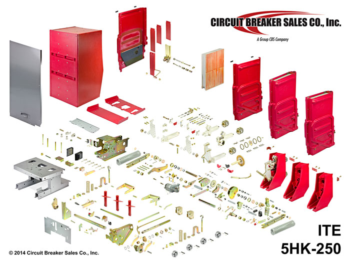 Circuit breaker replacement parts