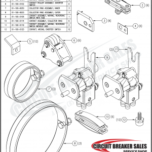 Federal Pacific FPE TC546 800AMP Kit - Contact Kit for FPE TC15, TC25, and TC546 (800AMP)