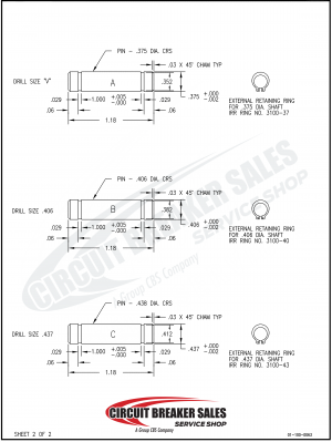Federal Pacific FPE TC15, TC25, and TC546 Instruction Sheet for Diverter Switch Shunt