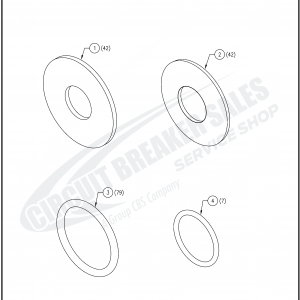 McGraw Edison 550B Series Kit - McGraw Edison 550B O-Ring and Washer Kit