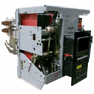 General Electric AKR-10D-75 Electrically Operated Circuit Breaker-Front