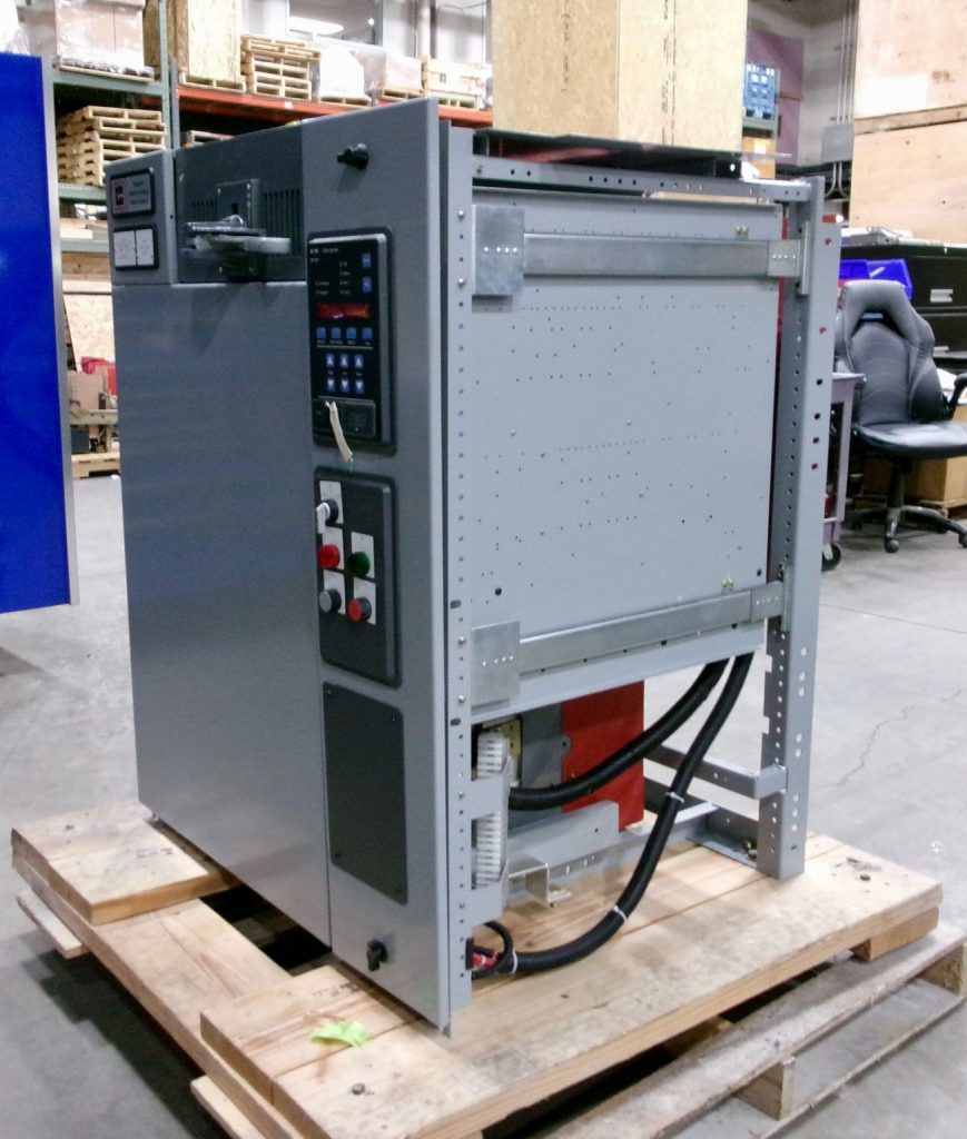 Restoration of a Cutler-Hammer SJS50VW430 vacuum contactor and motor control enclosure.