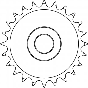 Federal Pacific FPE TC525/FPE TC15, TC25, and TC546 Modified Single Sprocket