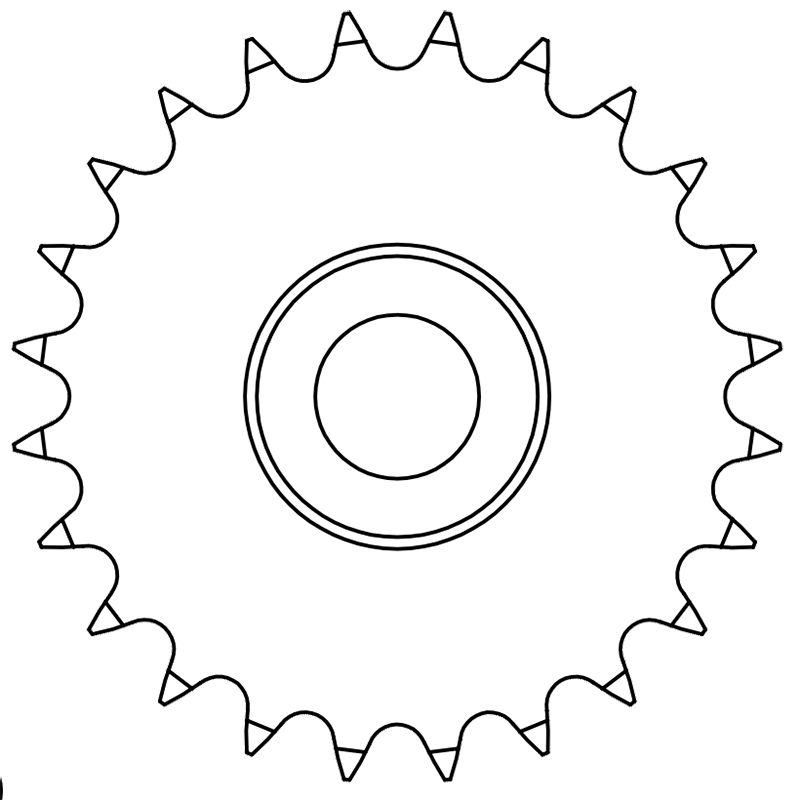 Federal Pacific FPE TC525/FPE TC15, TC25, and TC546 Triple Sprocket