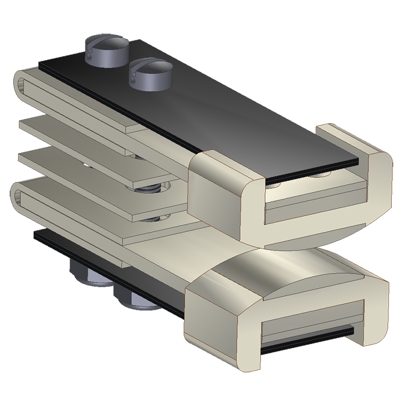 Siemens TLH21 Isolated Upgrade Moving Contact Assembly Reversing Switch W/Silver Inlaid Tip and Plated