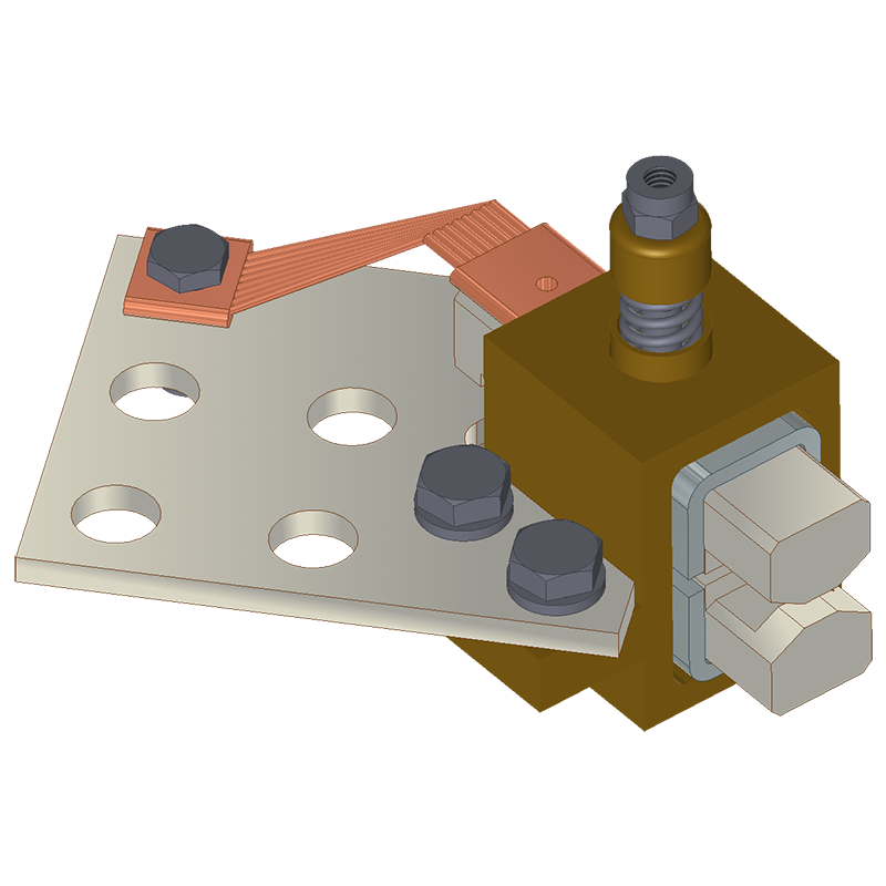 Westinghouse UTT-B Series Stationary Transfer Switch W/Contact Assembly Support