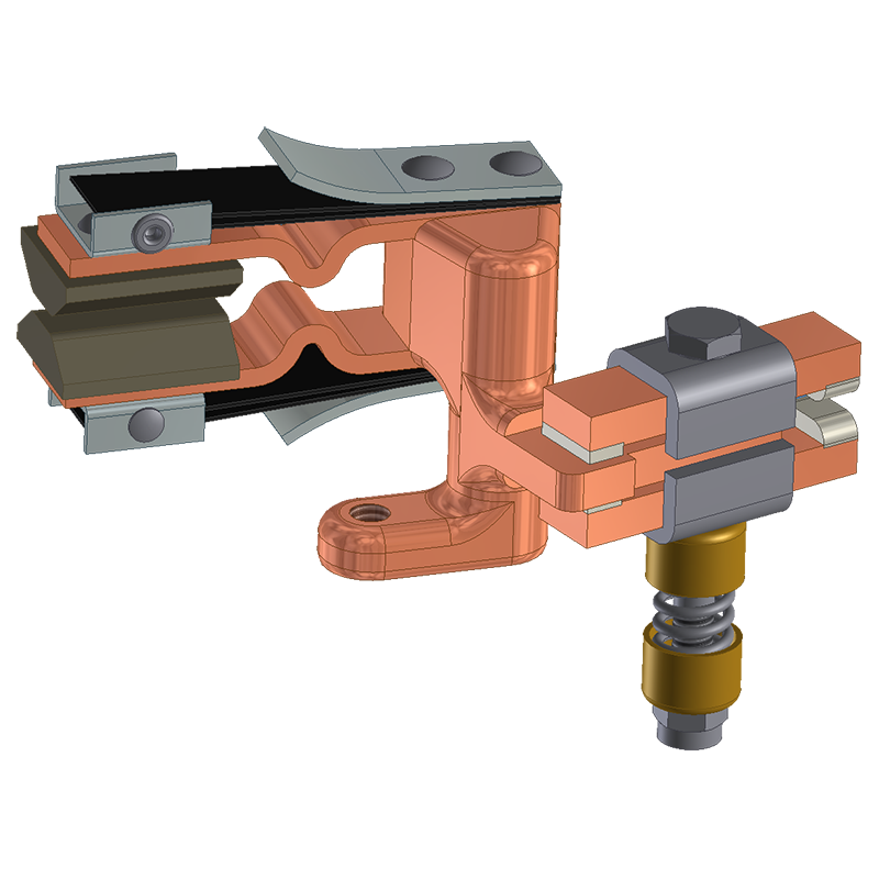 Westinghouse UTS Series R.H. Moving Selector Switch Contact Assembly