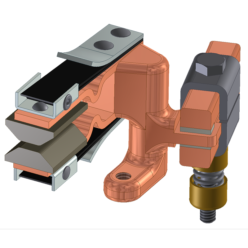 Westinghouse UTS-A Series R.H. Moving Selector Switch Contact Assembly