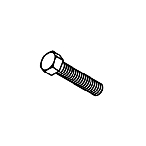 Federal Pacific FPE TC525/FPE TC15, TC25, and TC546 Hex Head Steel Screw, .375-16UNC X 1.25 Long